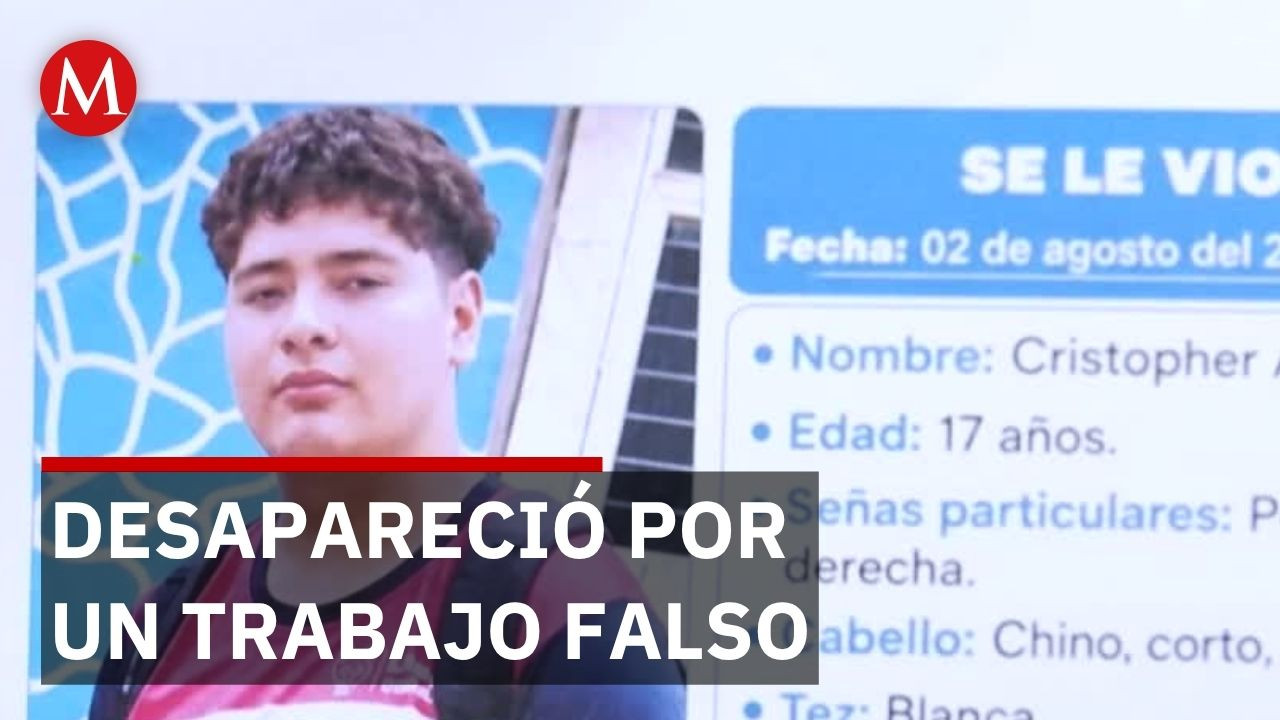 Joven de 17 años desaparece tras aceptar trabajo en Facebook rechazado por otros