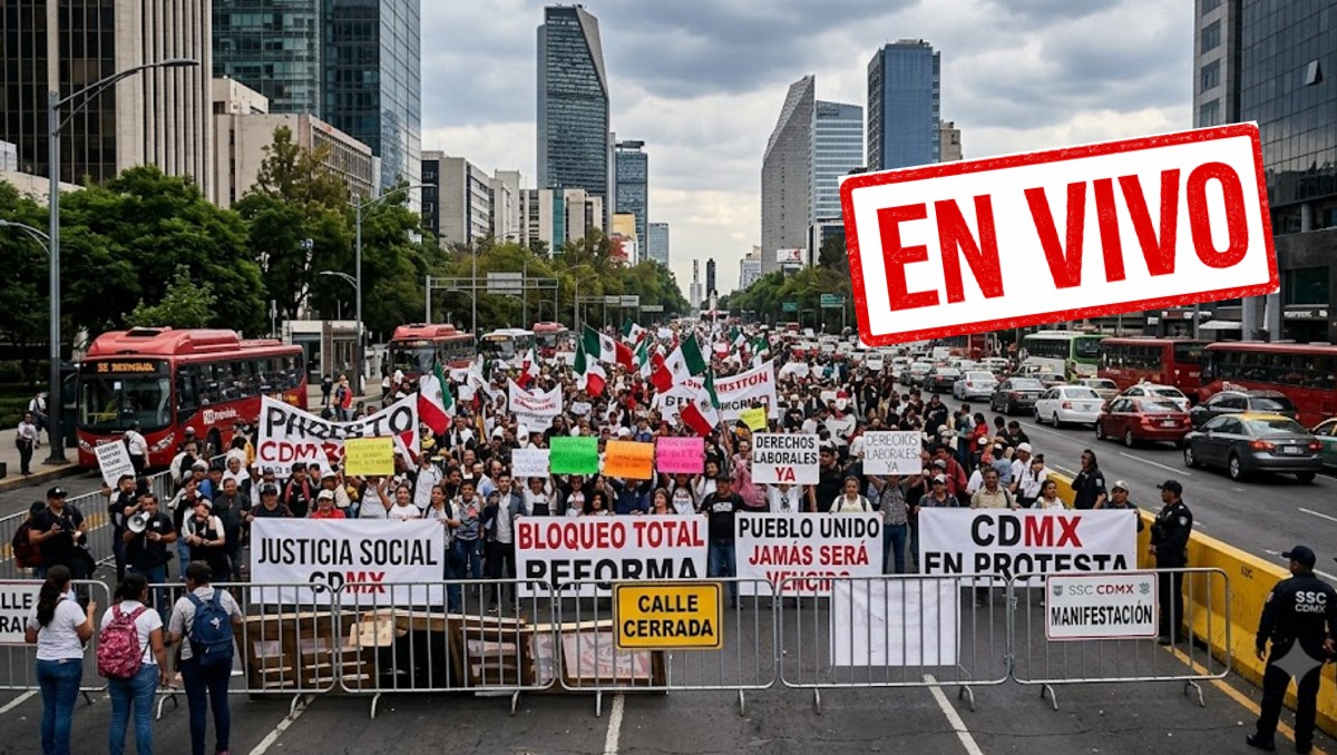 Manifestaciones y caos vial en CdMx y Edomex en directo | IA Discover