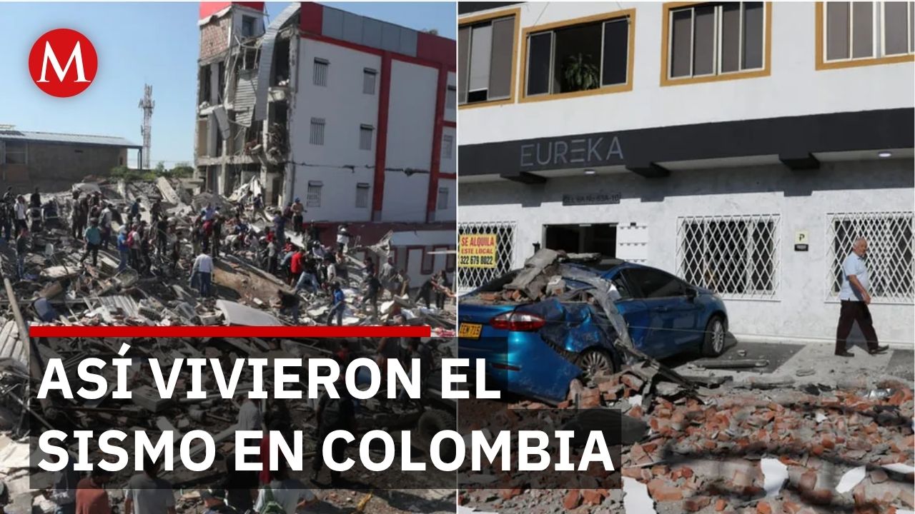 Mexicano describe cómo fue el sismo de 7.5 en Colombia