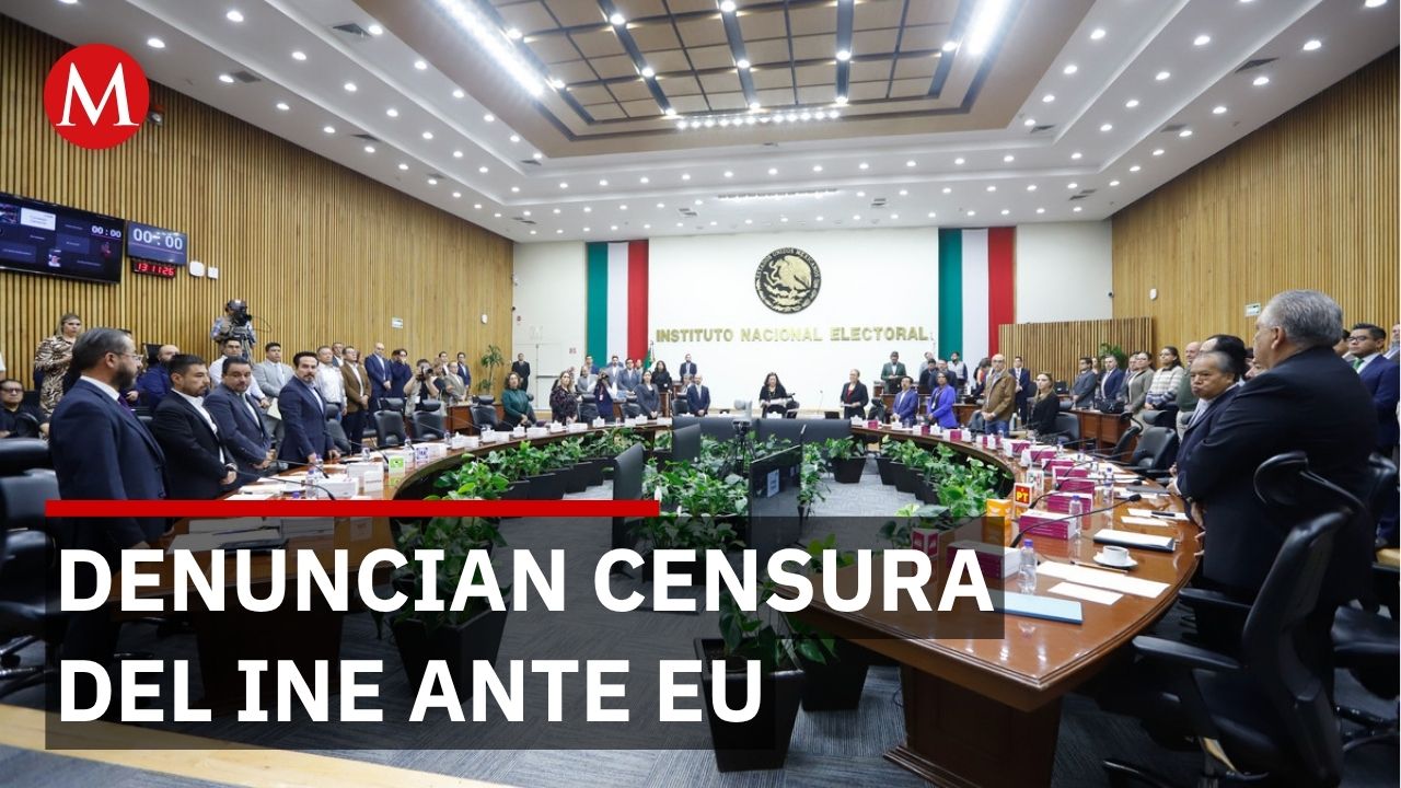 Moreno denuncia ante EU censura del INE y acusa a consejeros de violaciones a derechos