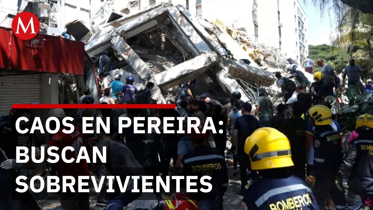 Periodista reporta desde Pereira: búsqueda de sobrevivientes entre escombros del terremoto