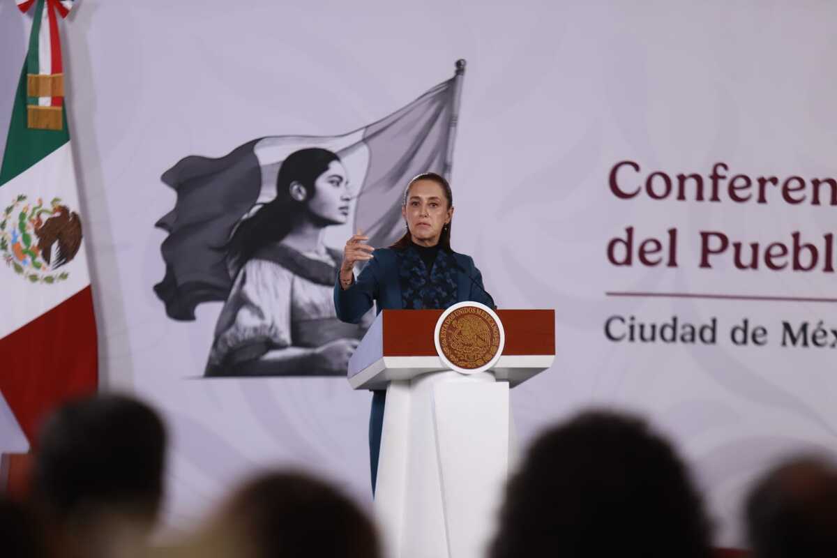 La presidenta Claudia Sheinbaum afirmó que se mantendrá el despliegue de seguridad en Michoacán. | Foto: Juan Carlos Bautista