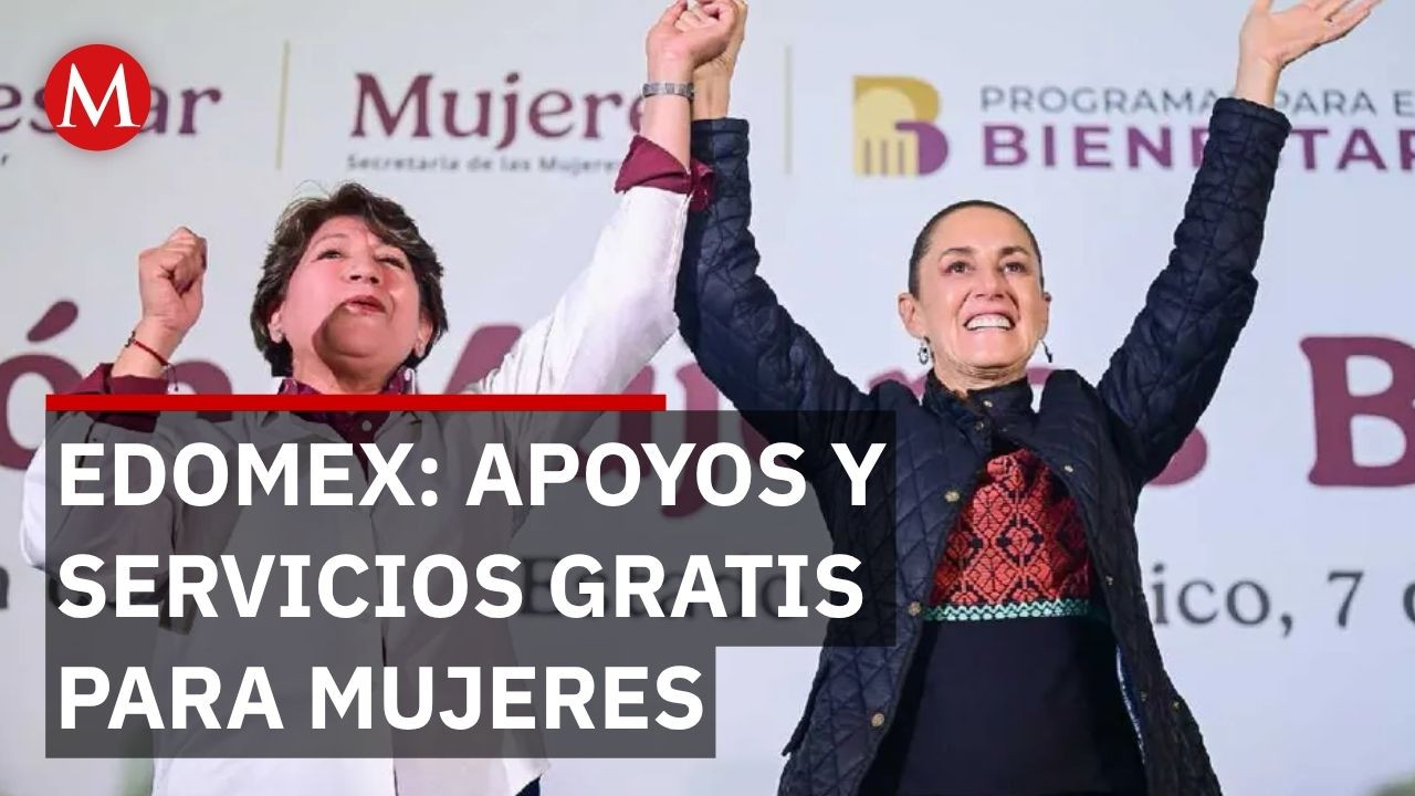 En el Estado de México, 700 mil mujeres reciben apoyo económico bimestral de 2 mil 500 a 3 mil 100 pesos, más atención médica y asesoría jurídica. Entérate.