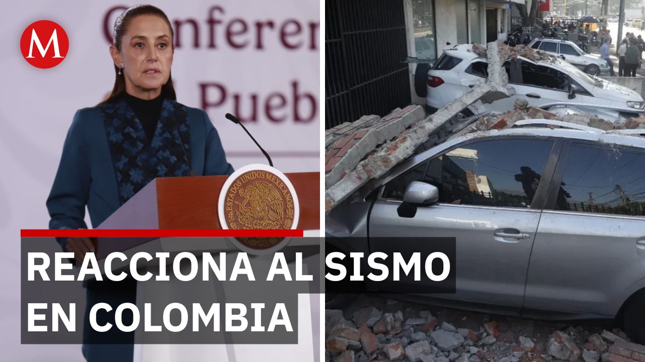 Sheinbaum pone a disposición de Colombia la ayuda del Gobierno de México
