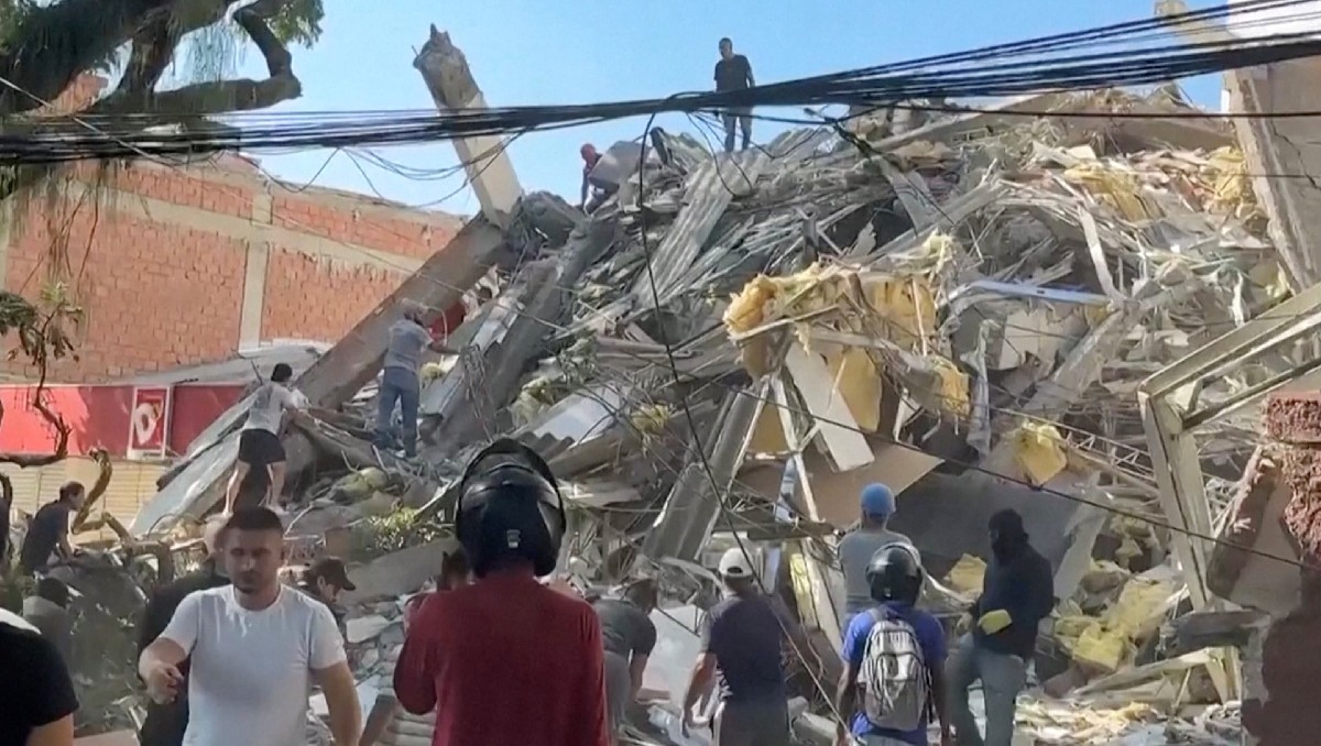 El terremoto de 7.4 en Cali, Colombia, dejo edificios destrozados | REUTERS