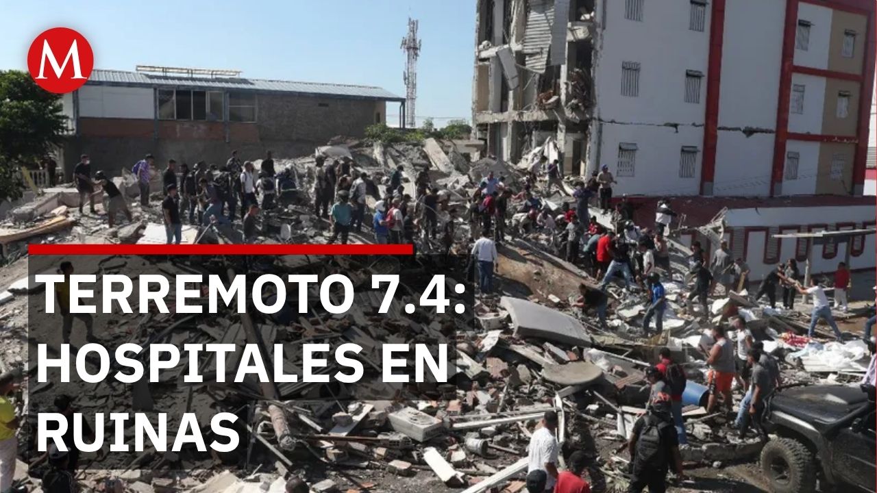 Terremoto 7.4 en Colombia destruye hospitales mientras médicos salvan pacientes
