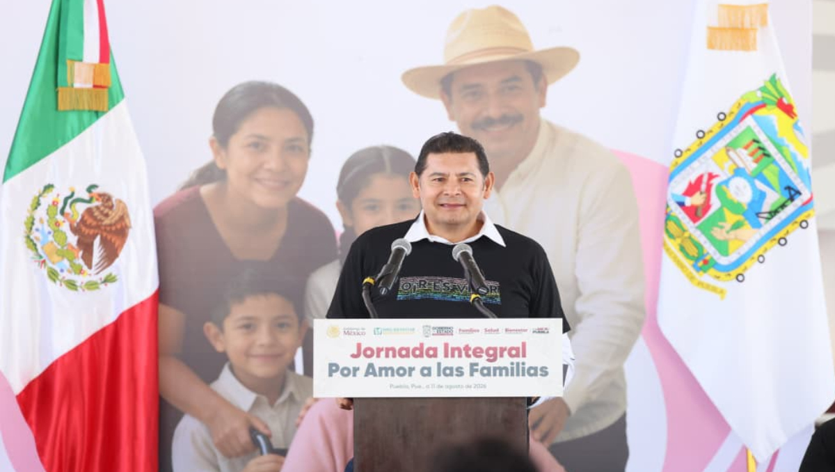 Armenta encabeza Jornada Por Amor a las Familias en Agua Santa, Puebla | Gobierno de Puebla