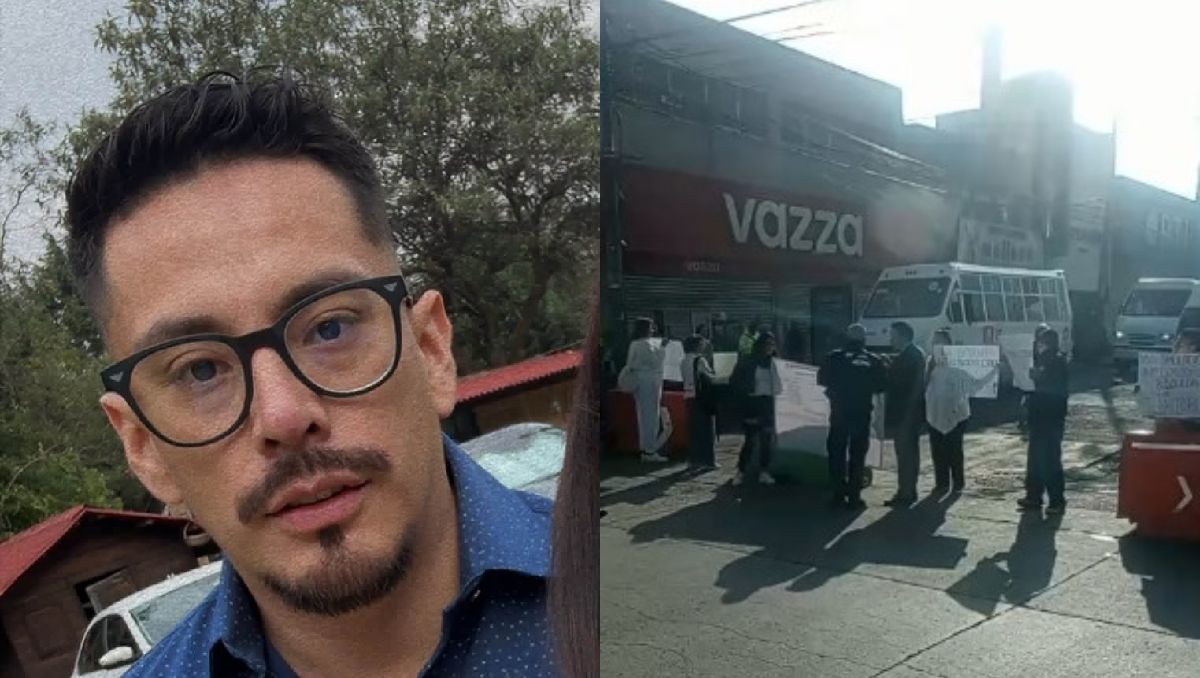 Familiares de Douglas Mafra se manifestaron a tres semanas de su desaparición.  | Foto: Elvira Pérez/Facebook