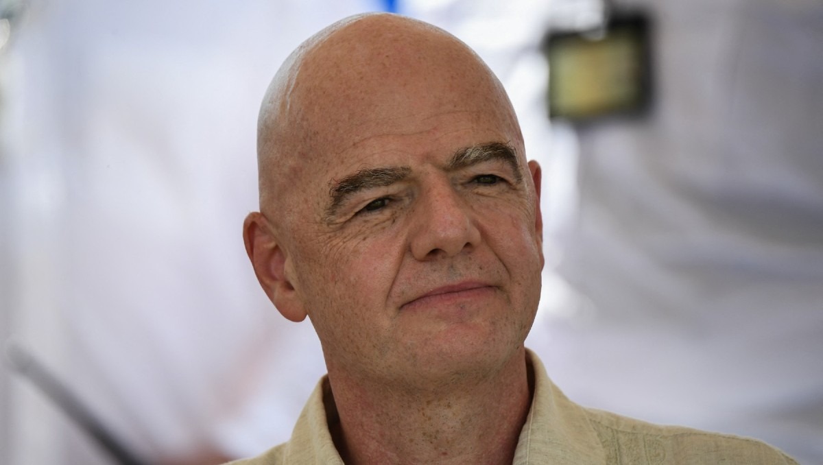 Gianni Infantino se suma a los mensajes de solidaridad tras terremoto en Colombia (AFP)