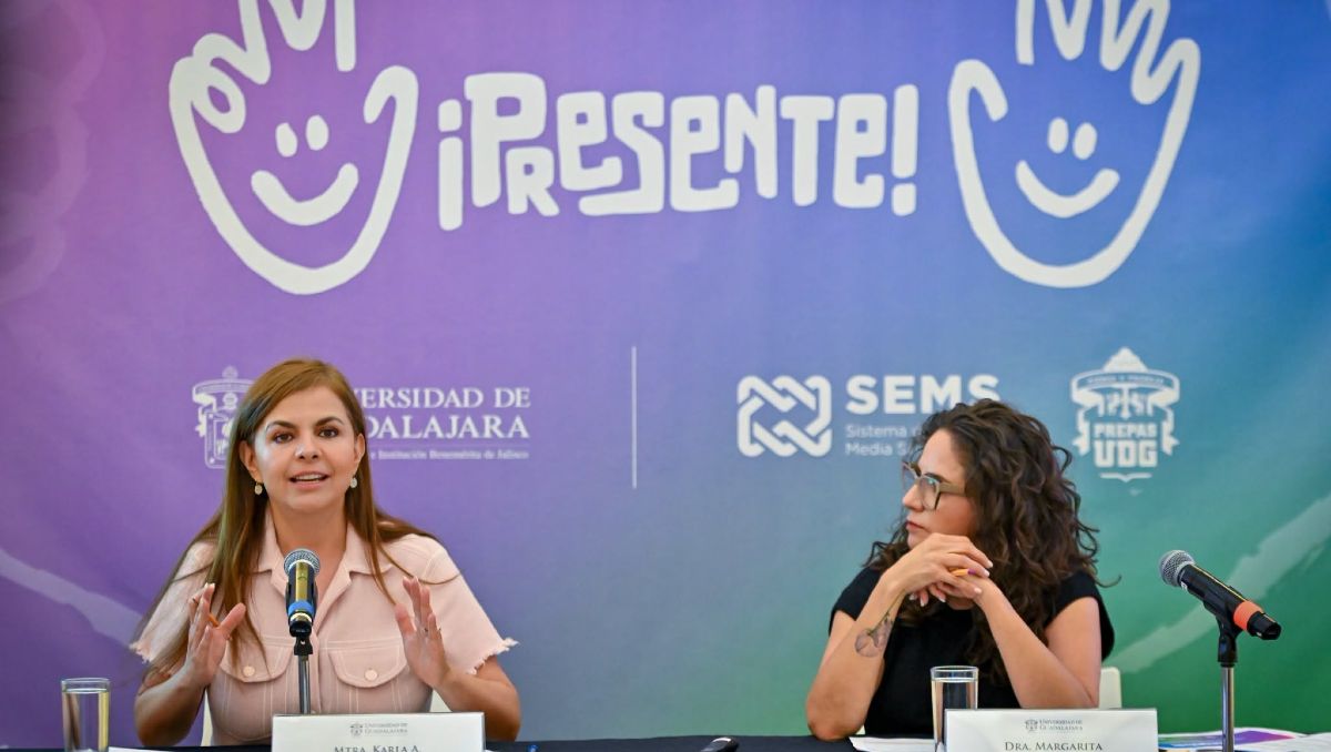 Karla Planter comentó que la tecnología no debe eliminar nuestras capacidades esenciales (Cortesía Universidad de Guadalajara)