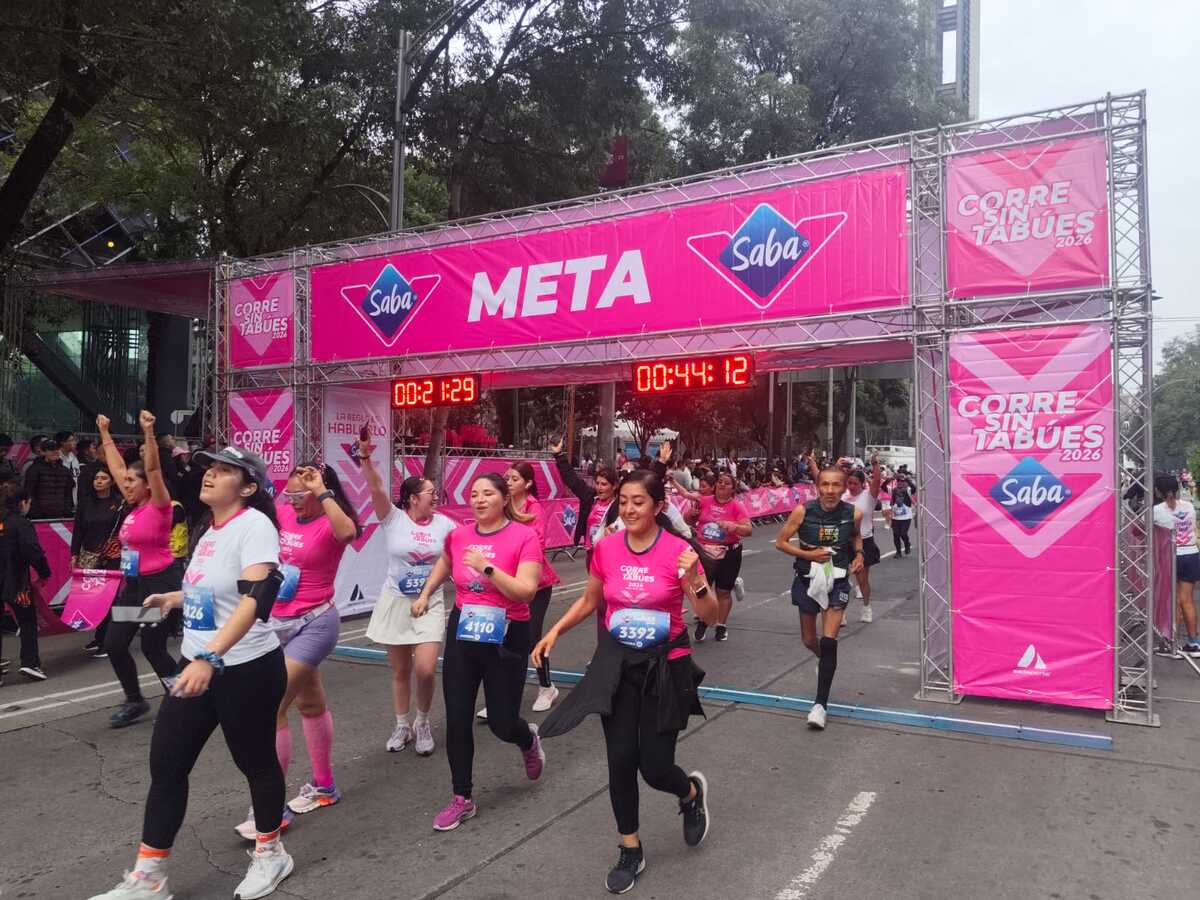 Llegar a la meta, el deseo de las participantes de la Carrera Saba / Adriana Jiménez