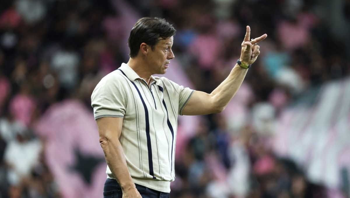 Matías Almeyda sobre una posible eliminación de Rayados en Leagues Cup (AFP)