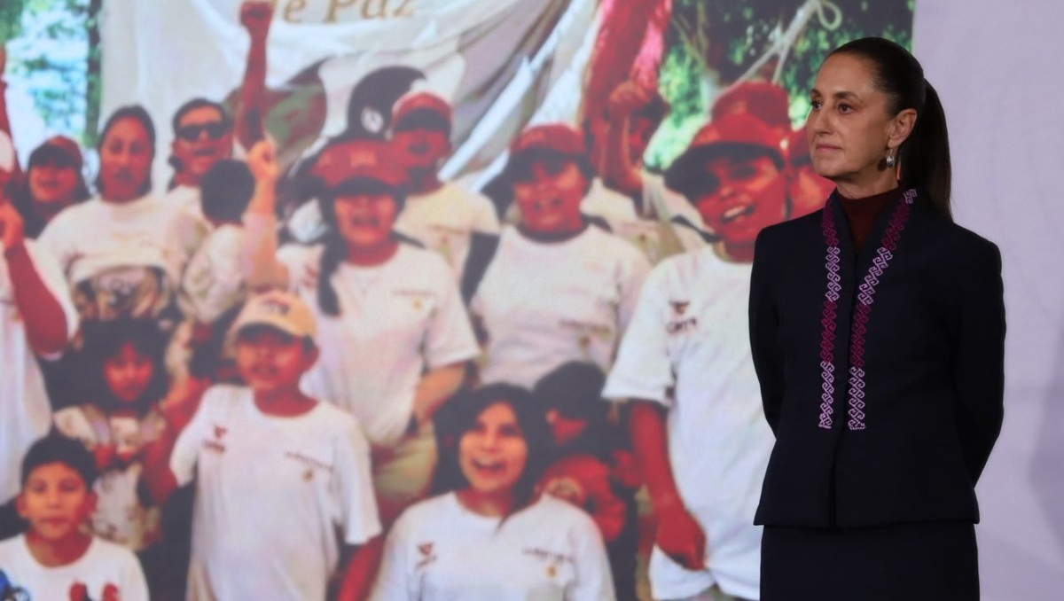 La presidenta Claudia Sheinbaum destacó la reducción de homicidios durante su sexenio. | Foto: