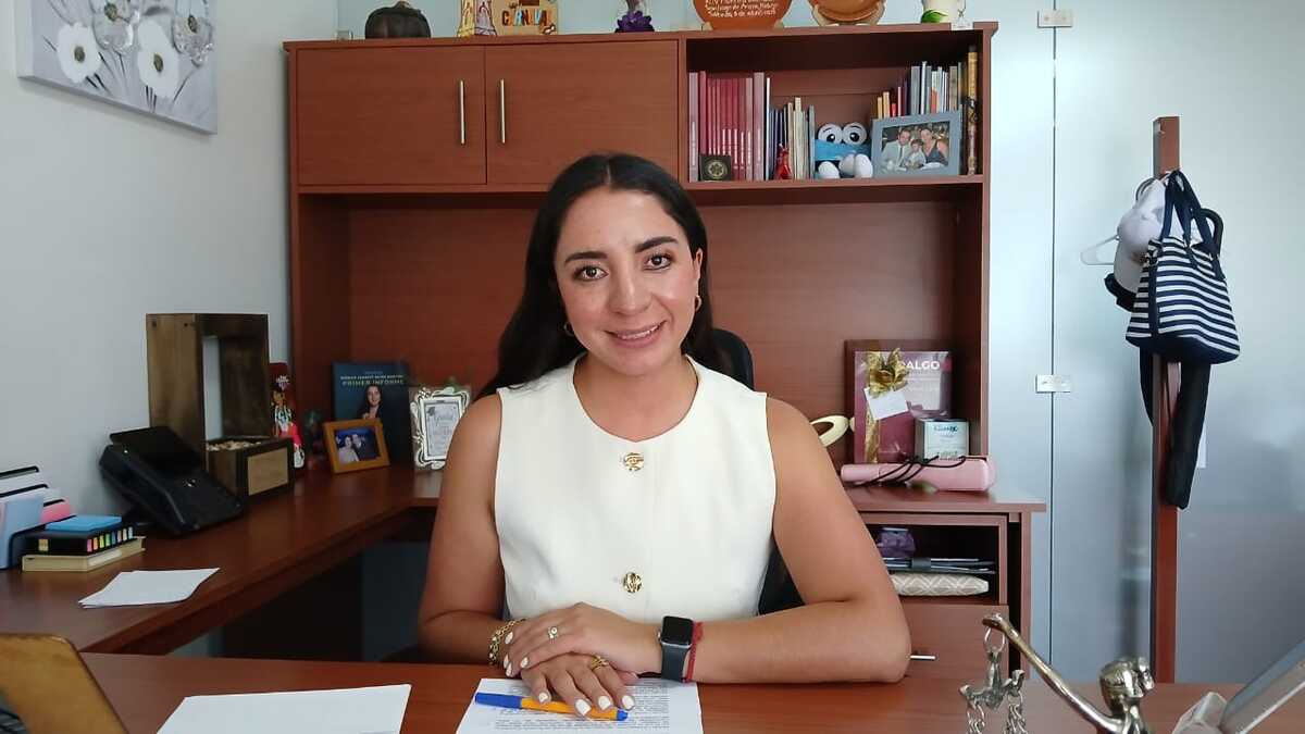 Presidenta de la Comisión de Seguridad Ciudadana y Justicia del Congreso Local, Mónica Reyes Martínez. (Teodoro Santos)