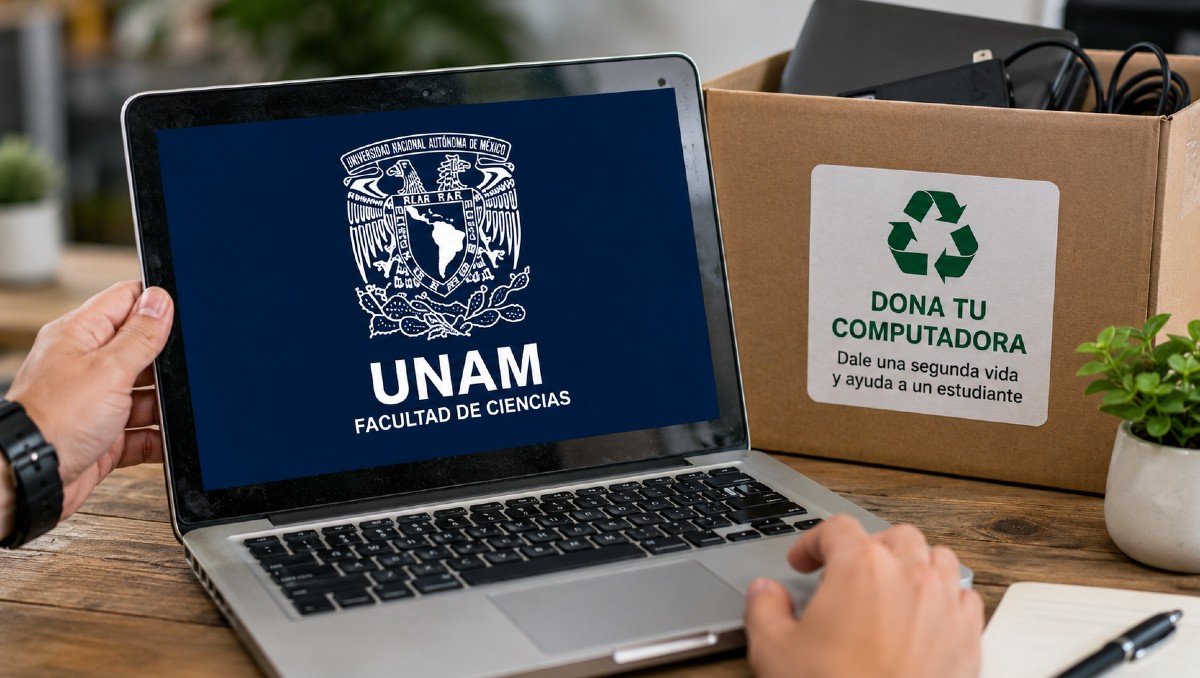 Cómo renovar y donar tu computadora vieja en la UNAM | IA DISCOVER