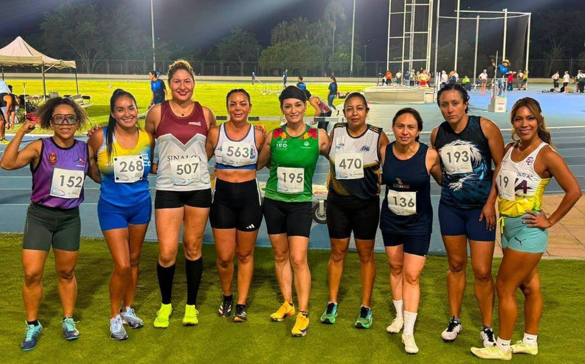 Tamaulipas cierra con 23 oros y se coloca entre los mejores del atletismo máster. | Foto: Redes sociales