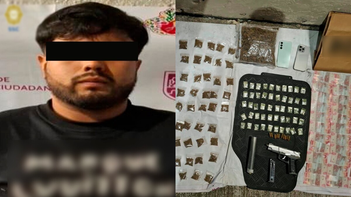 Toshiro Tadeo 'N' fue detenido en la esquina de las avenidas Río Churubusco y Andrés Molina Enríquez. | SSC