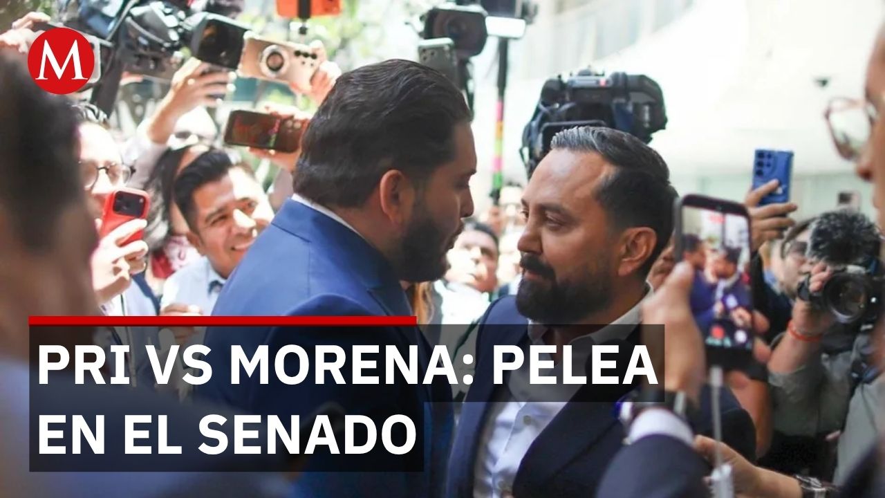 Arturo Ávila y Carlos Gutiérrez terminan a empujones durante pleito en la Permanente