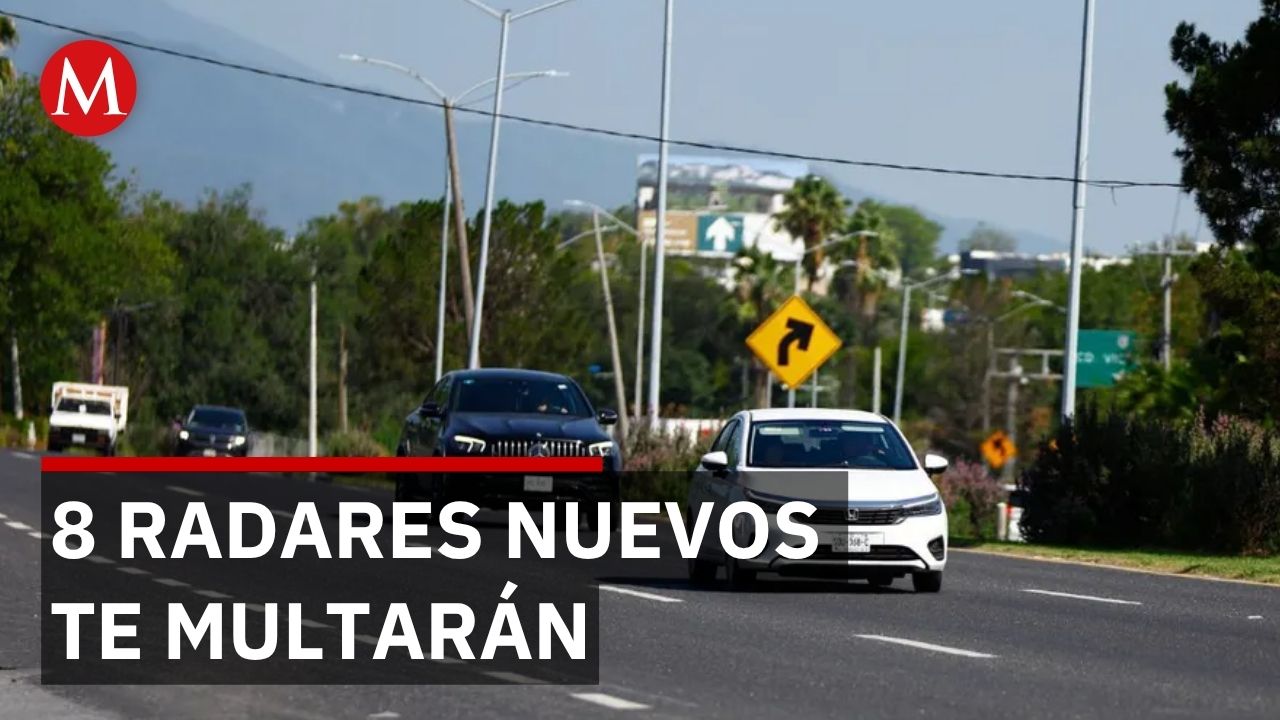 CdMx instala 8 radares nuevos para multar exceso de velocidad en zonas críticas