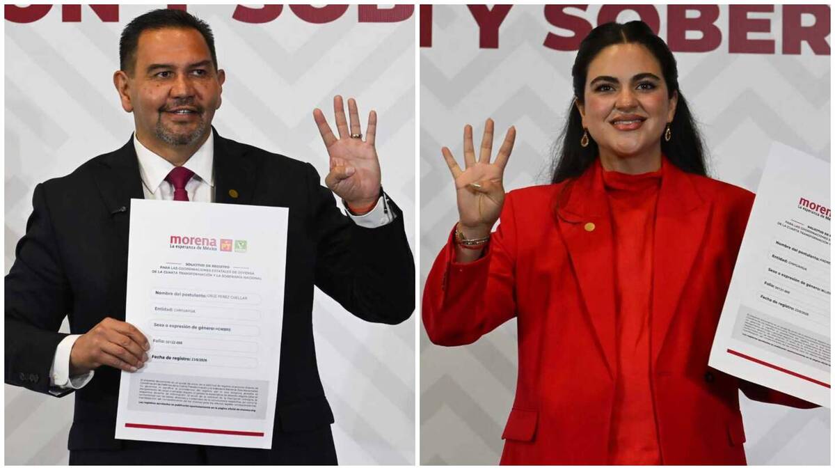 Chávez y Pérez arreciaron la actividad política para buscar abanderar al partido morenista. | Foto: Especial