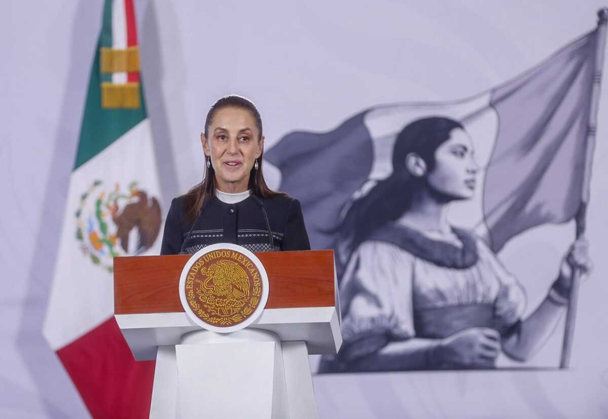 Claudia Sheinbaum anunció que se enviará ayuda humanitaria a Colombia tras el terremoto.  | Araceli López