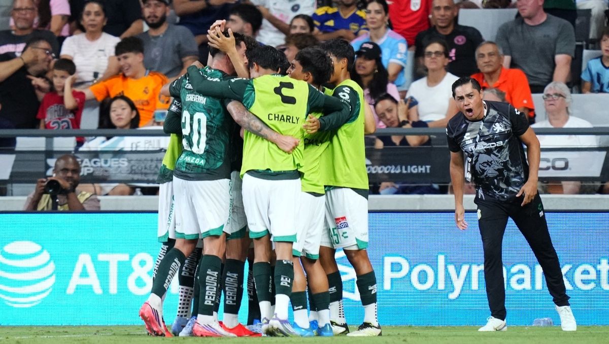Club León, primer equipo clasificado a Cuartos de Final de la Leagues Cup 2026 (AFP)