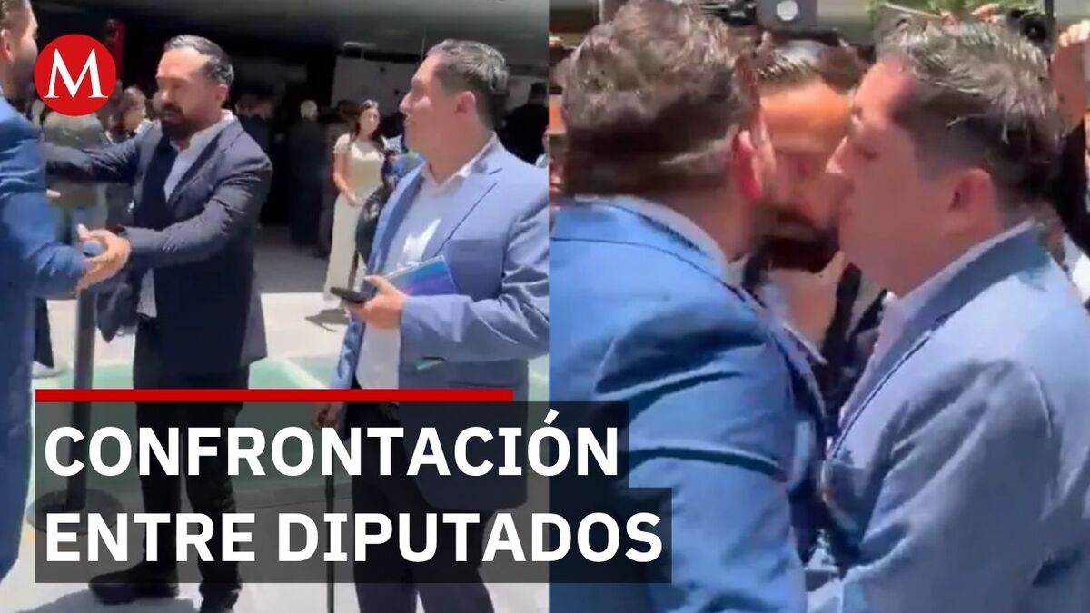 Diputados de PRI y Morena se golpean en comisión permanente del Congreso