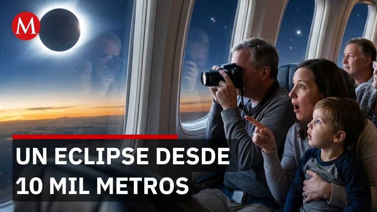 Eclipse total en España: un vuelo especial buscará la mejor vista desde el cielo