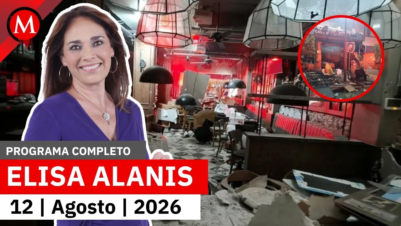 Explosión en un restaurante de la CdMx deja 10 heridos | Elisa Alanís, 12 de agosto de 2026