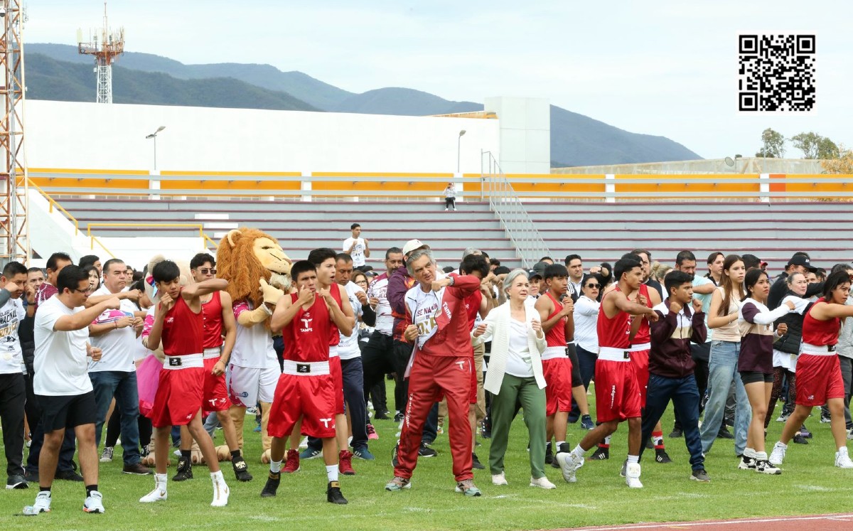 Jornada de boxeo reúne a participantes en actividades de activación física | Tamaulipas Gobierno del Estado
