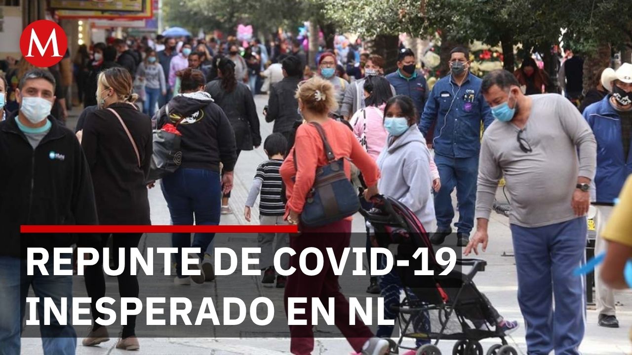 Nuevo León registra repunte de COVID 19, los contagios crecen 300% en 3 semanas