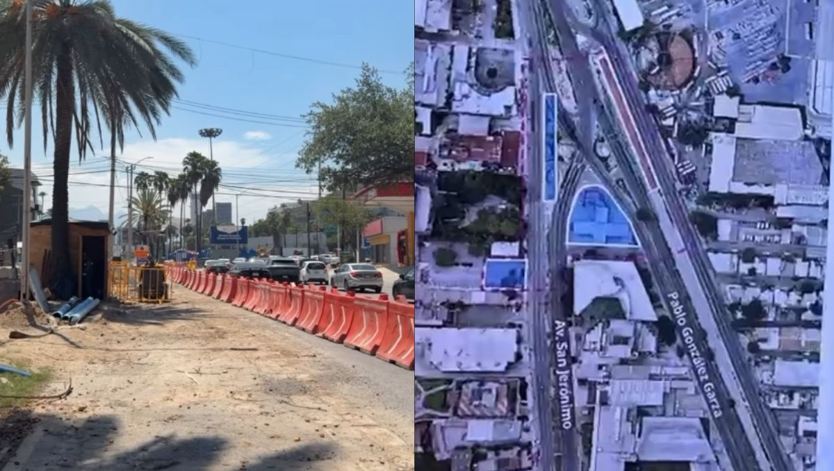 El mandatario mostró dónde estará ubicada la estación de la Línea 4 del Metro. | Especial
