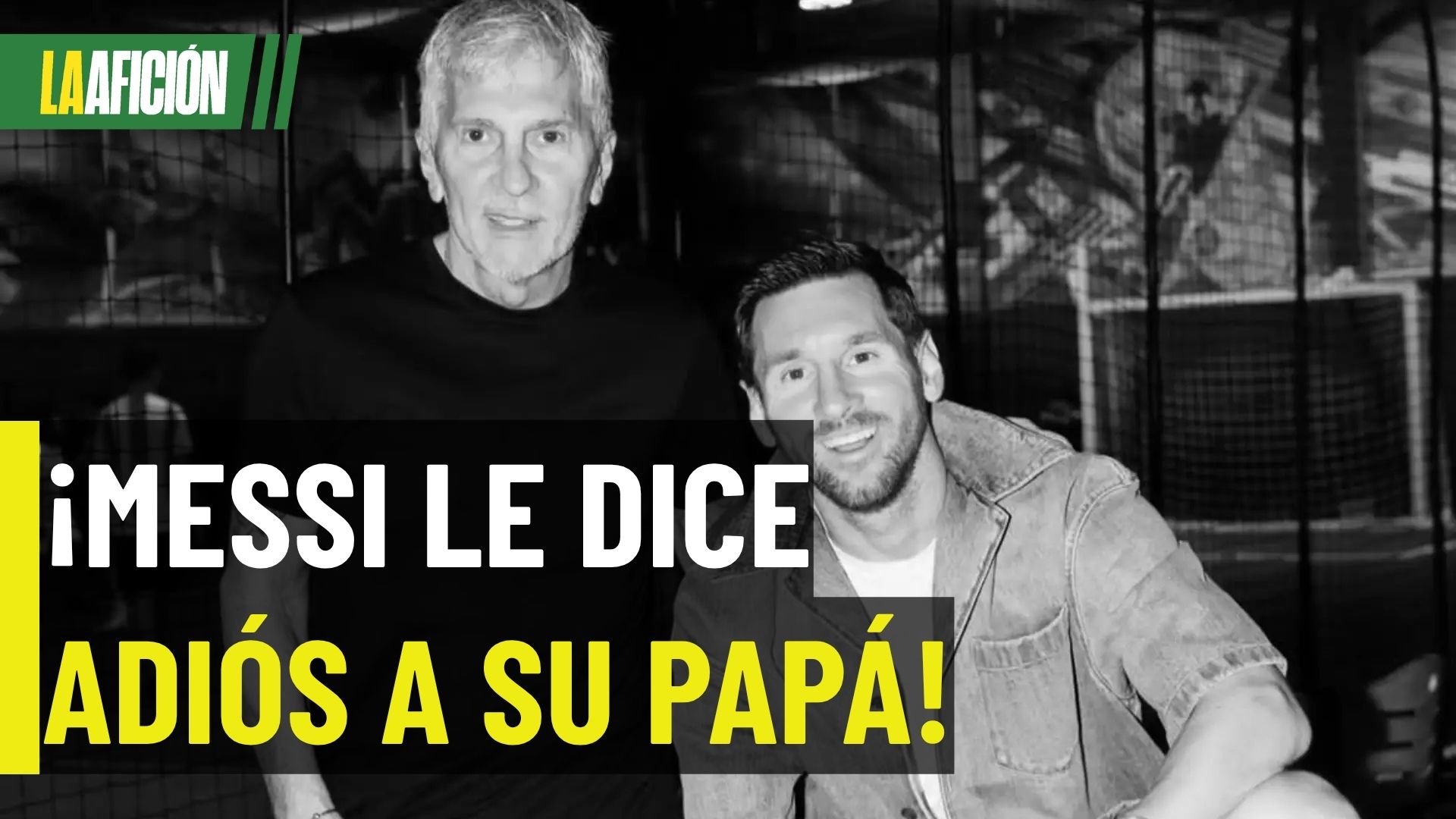 Messi dedica emotiva carta a su padre y revela que ya duda sobre su futuro futbolístico
