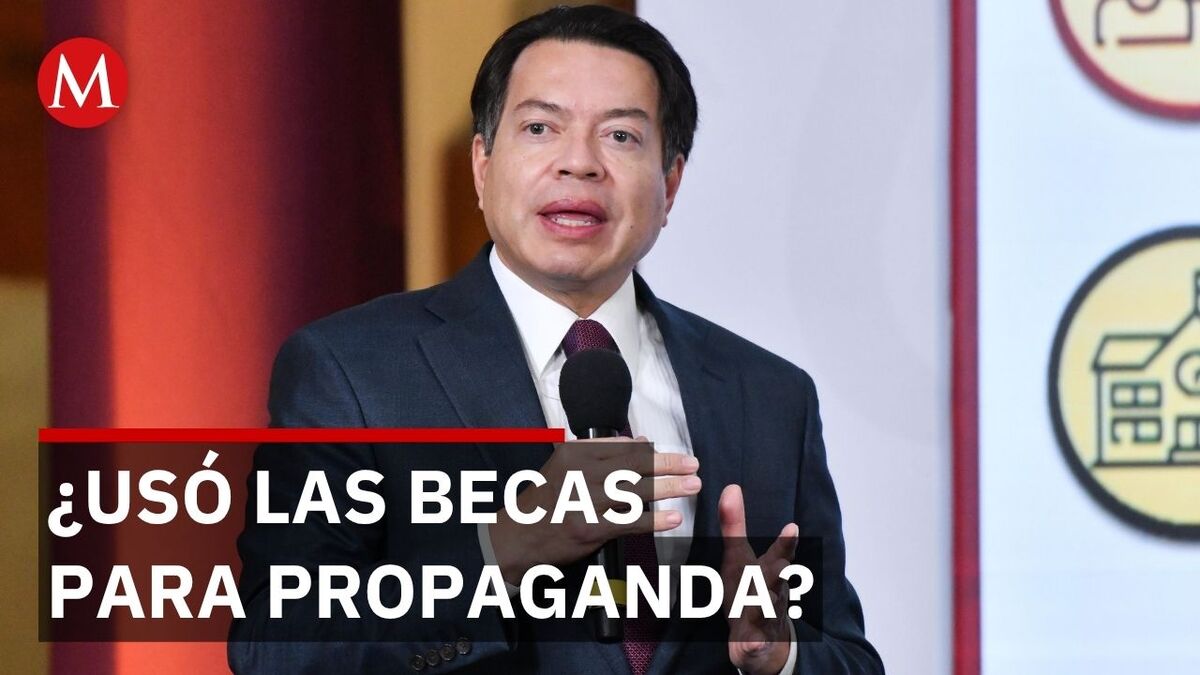 Movimiento Ciudadano denuncia a Mario Delgado por uso de beca Sheinbaum en propaganda