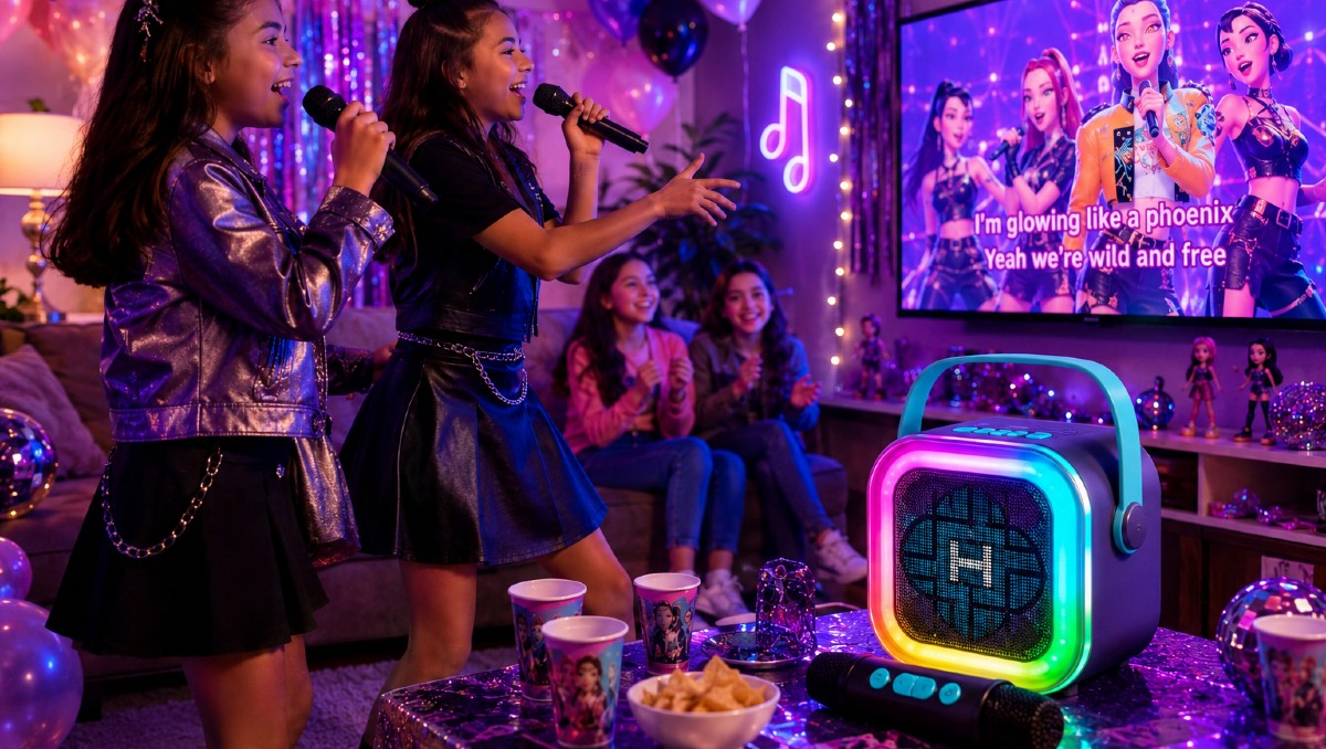Netflix lanzó una máquina de karaoke perfecta para cantar tus temas favoritos de las Huntrix | IA DISCOVER