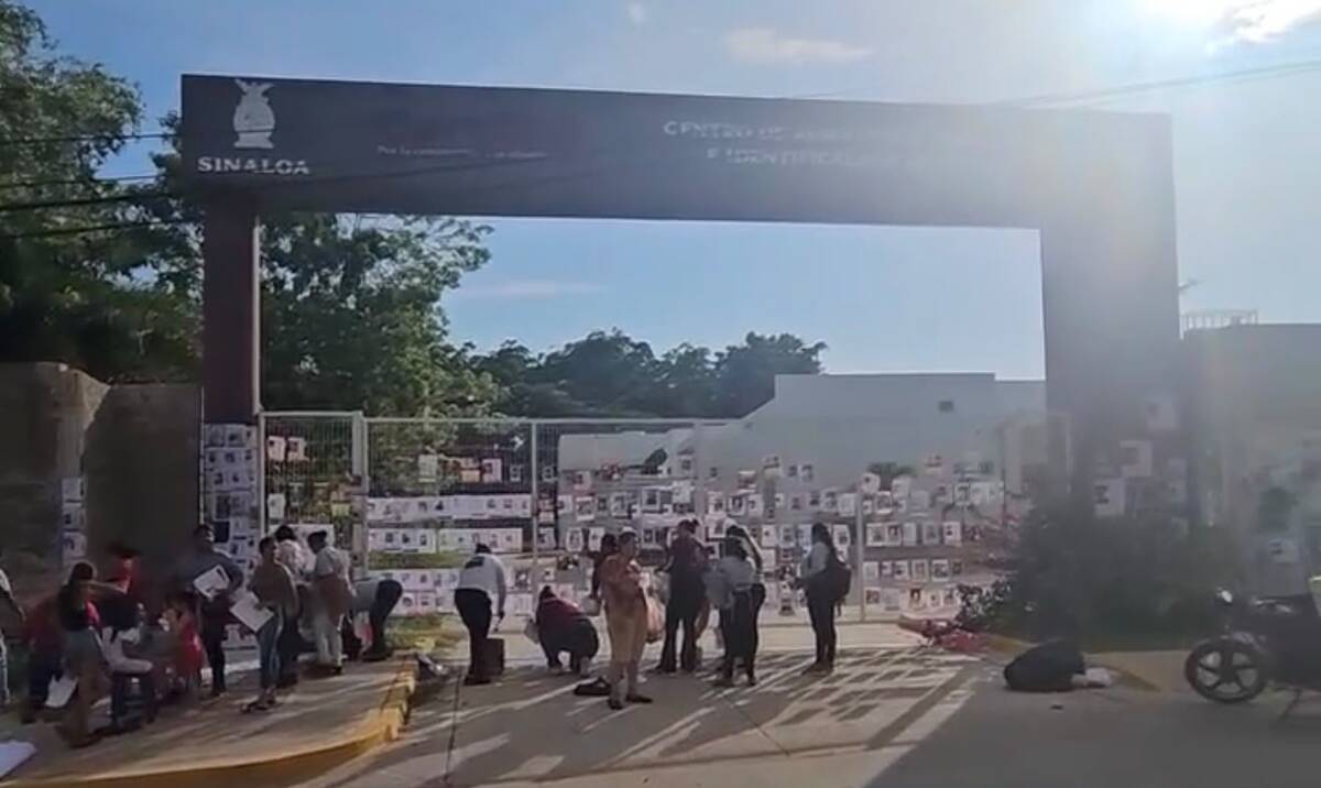La protesta fue en el Centro de Resguardo Temporal e Identificación Humana.