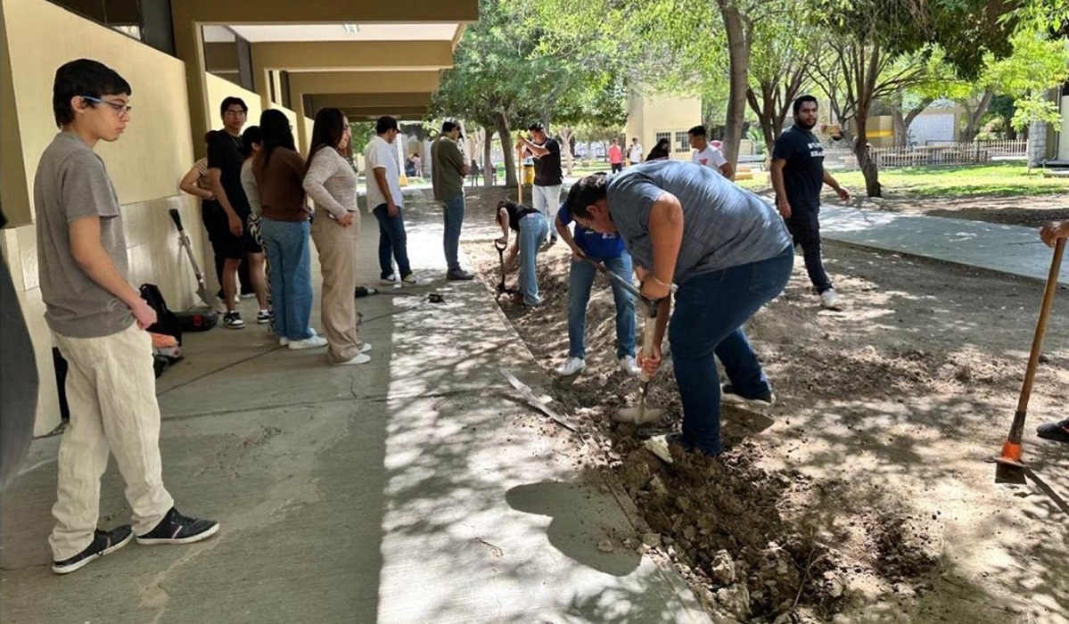 El proyecto atendió la necesidad de fortalecer las áreas verdes y fomentar una cultura ambiental activa. (fotografía otorgada por el ITL)