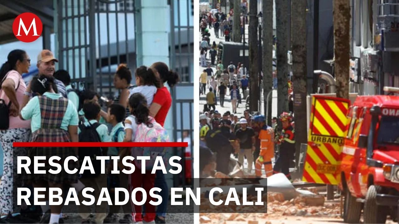 Rescatistas abrumados en Cali: sobrevivientes tienen solo 30 horas de vida