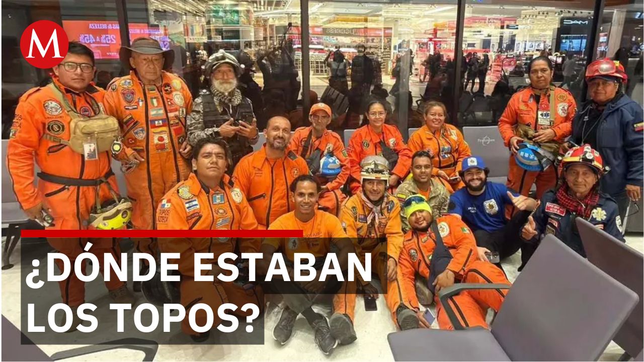 Rescatistas mexicanos llegan a Colombia tras 41 días en Venezuela sin ir a casa