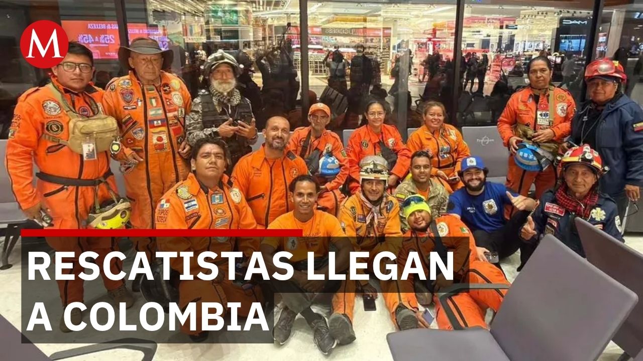 Terremoto en Colombia: llegan equipos internacionales para buscar sobrevivientes