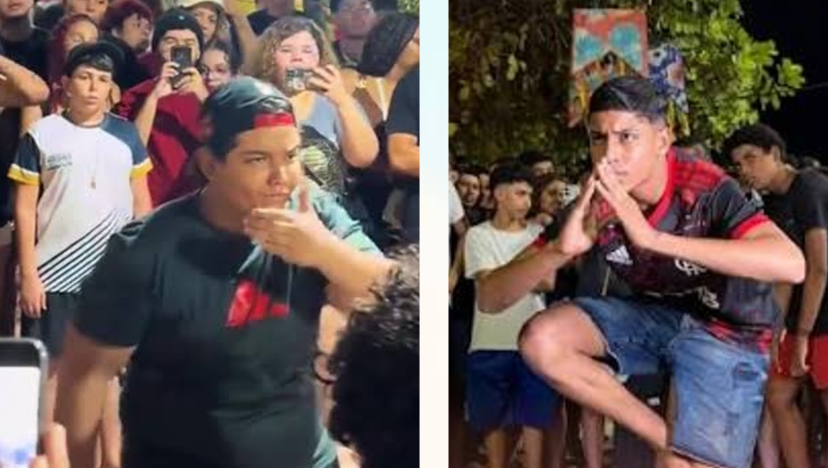 Las batallas de 'farmear aura' ya sucede en las calles. | Capturas