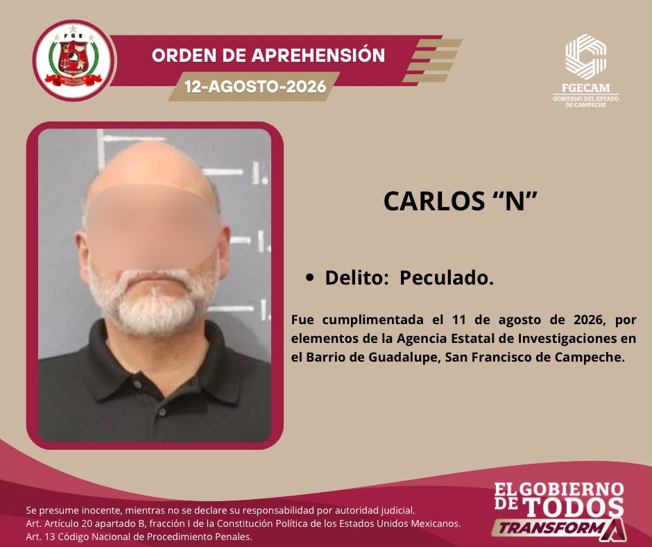 Carlos Alberto 'N', ex titular de la Unidad de Comunicación Social (UCS) de Alejandro Moreno. | Foto: Especial