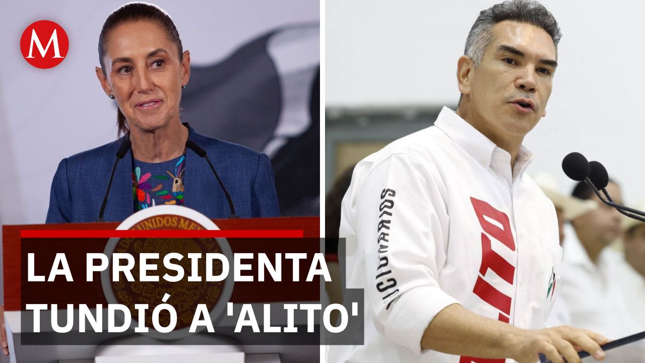 Sin credibilidad aquí ni allá: Sheinbaum desestima la denuncia de 'Alito' en EU