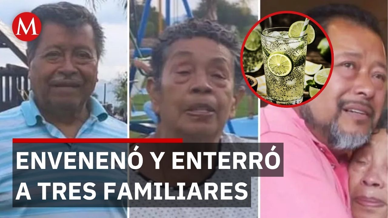 Drogó a su familia con agua de limón para quedarse con sus propiedades
