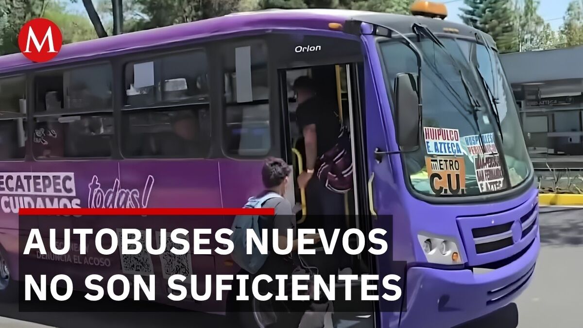 Expertos revelan que renovar autobuses no es suficiente para mejorar transporte público