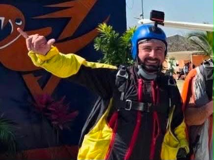Julio Enrique Burbano Ibarra, paracaidista colombiano, fue localizado sin vida en Morelos. | Foto: Especial