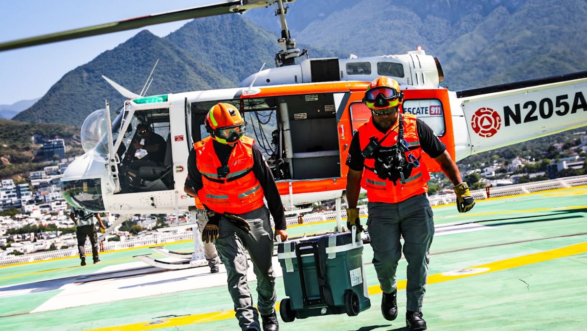 Los pulmones fueron trasladados vía aérea. | Especial