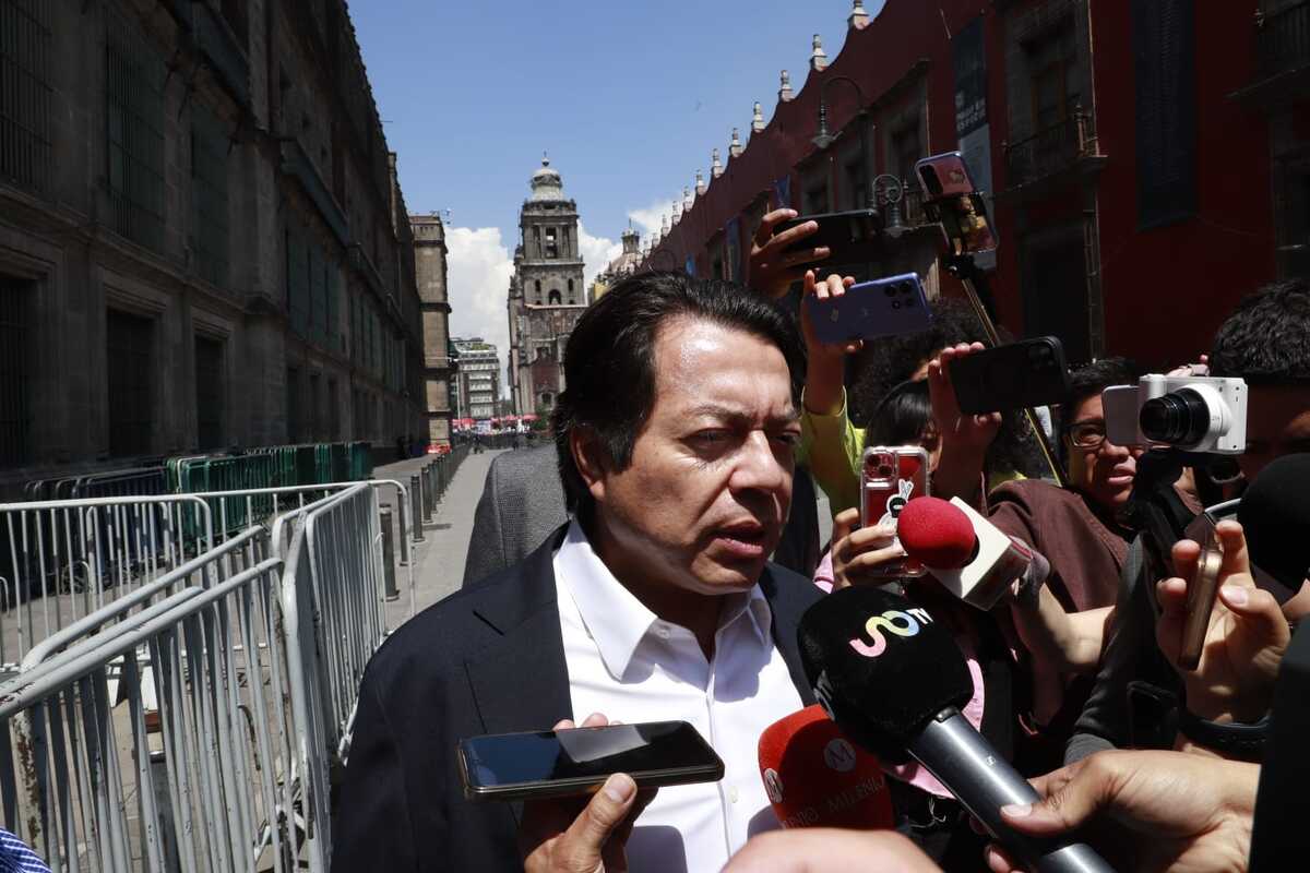 Mario Delgado habló sobre los acuerdos entre Sheinbaum, la SEP y la CNTE. | Foto: Juan Carlos Bautista
