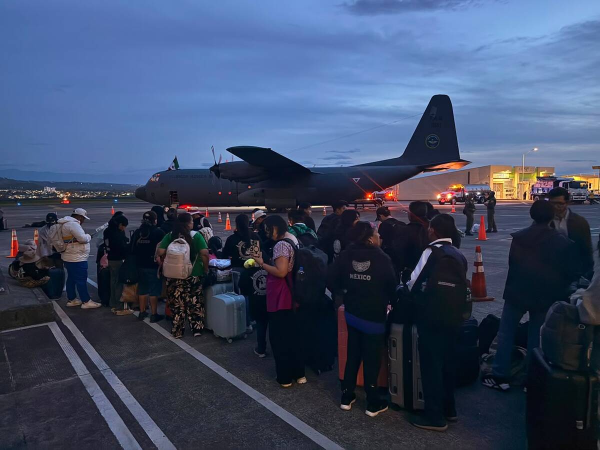 México repatría a 36 connacionales afectados por el sismo en Colombia. | Especial