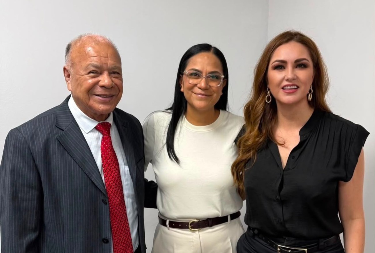 Montiel y Anaya se reunieron con Geovanna Bañuelos para declarar unidad total en el proceso interno de Zacatecas. | Foto: Especial